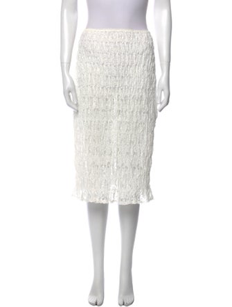 DÔEN Nylon Knee-Length Skirt