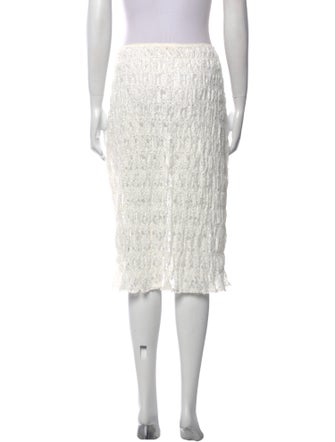 DÔEN Nylon Knee-Length Skirt