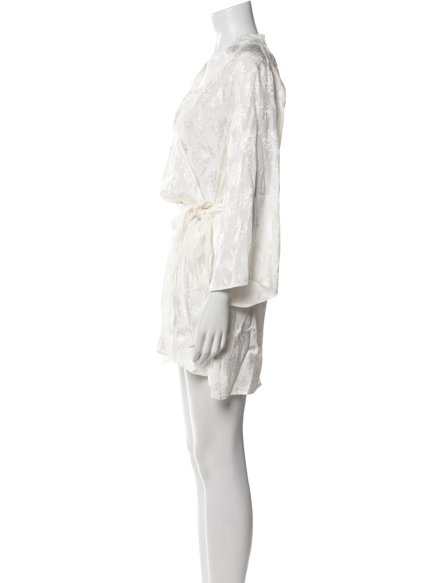 DÔEN V-Neck Mini Dress