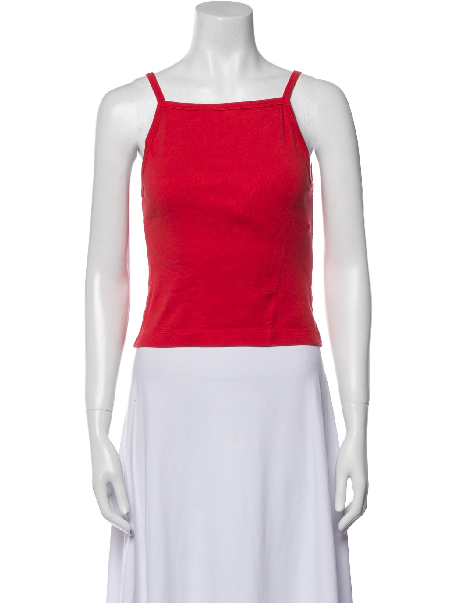 DÔEN Square Neckline Sleeveless Crop Top