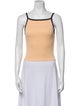 DÔEN Square Neckline Sleeveless Crop Top