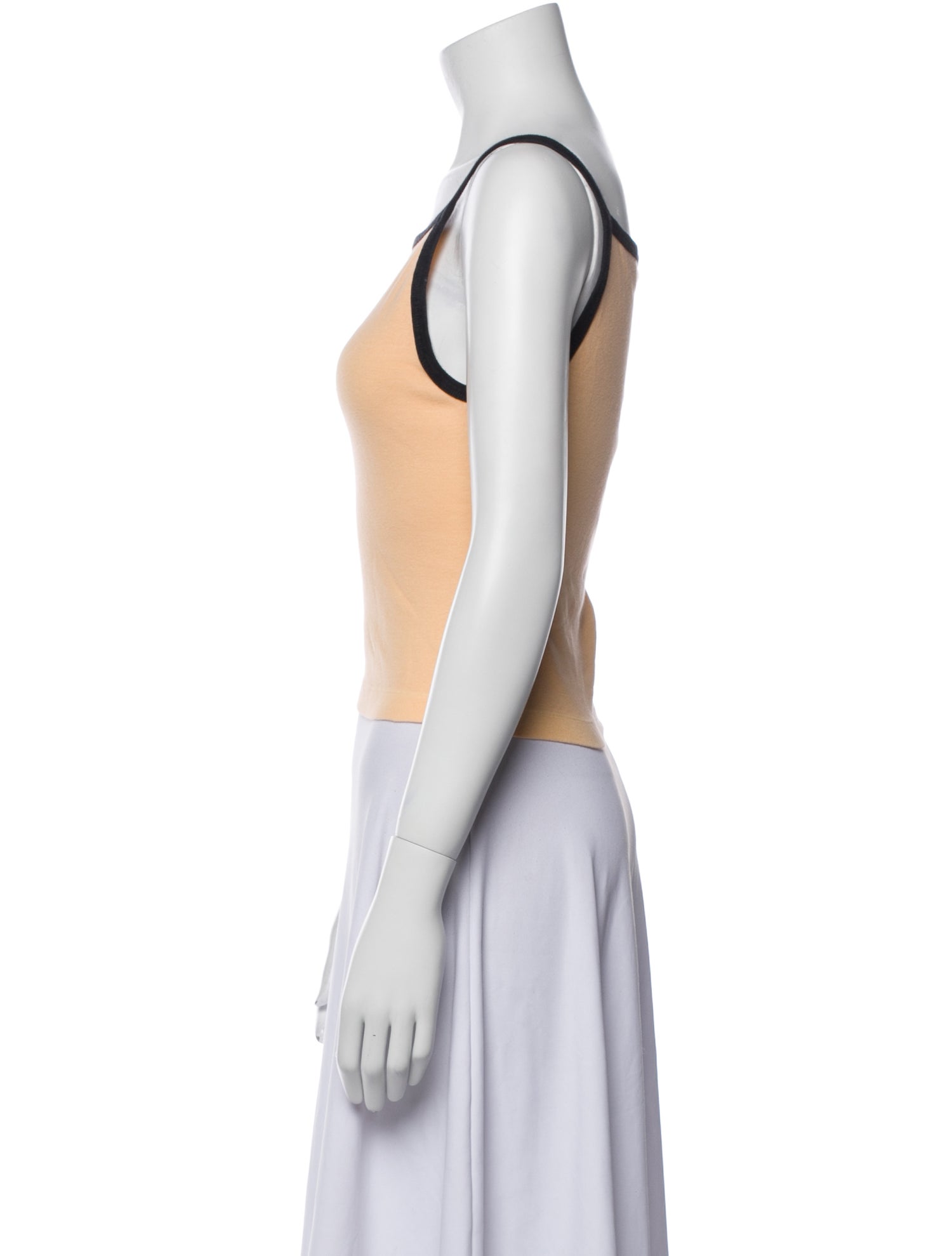 DÔEN Square Neckline Sleeveless Crop Top