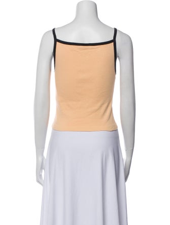 DÔEN Square Neckline Sleeveless Crop Top