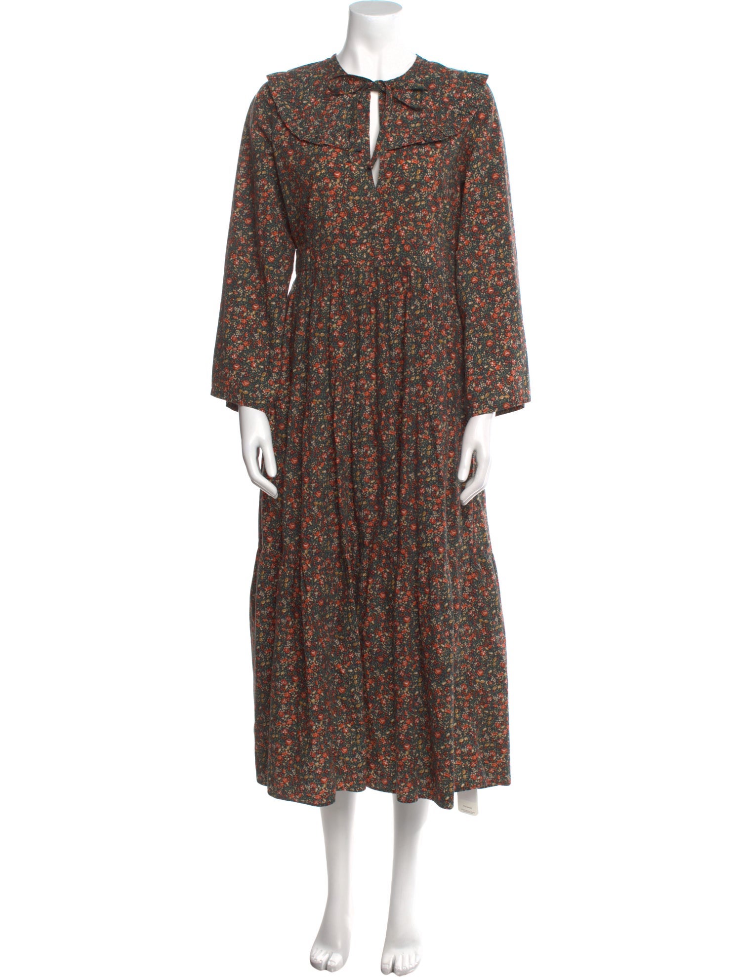 DÔEN Floral Print Long Dress