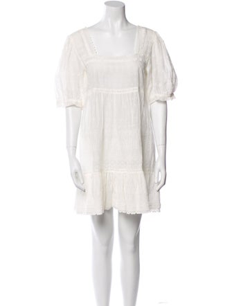 DÔEN Square Neckline Mini Dress