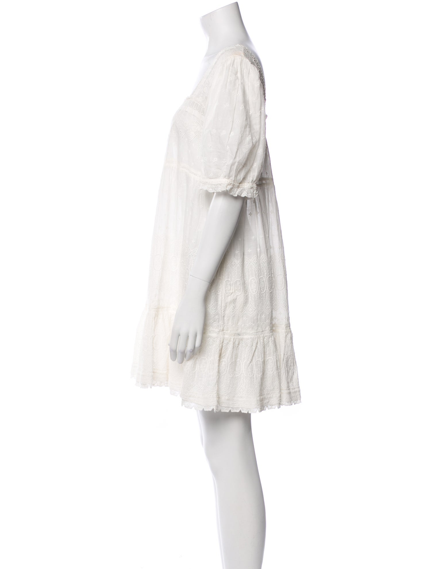 DÔEN Square Neckline Mini Dress