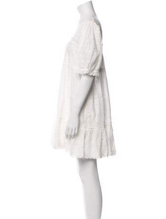 DÔEN Square Neckline Mini Dress