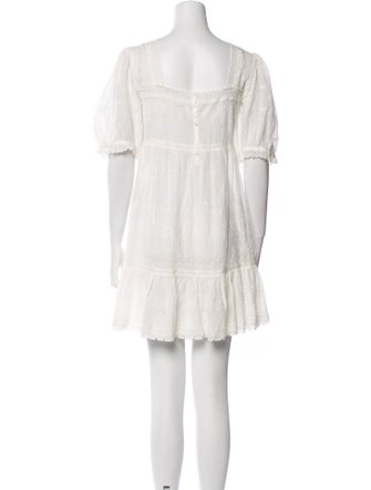 DÔEN Square Neckline Mini Dress