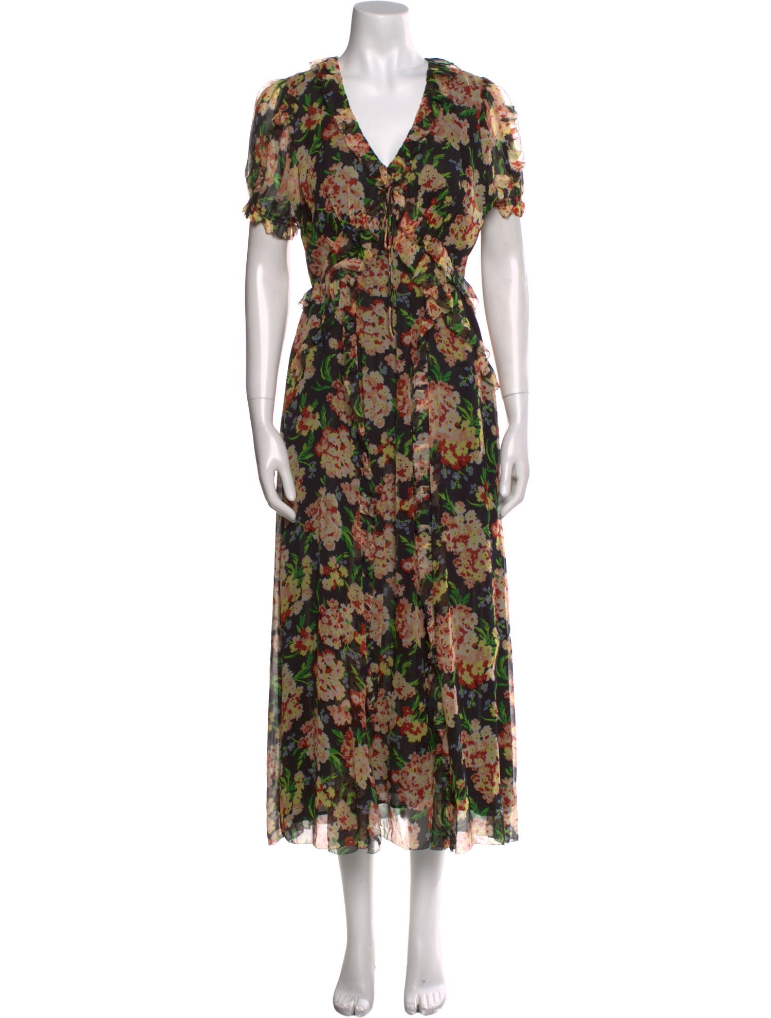 DÔEN Silk Long Dress