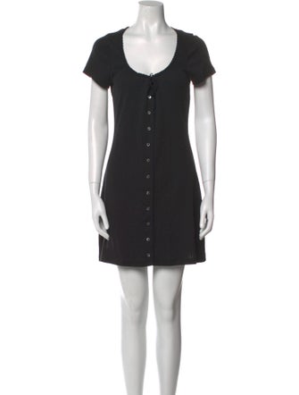 DÔEN Scoop Neck Mini Dress