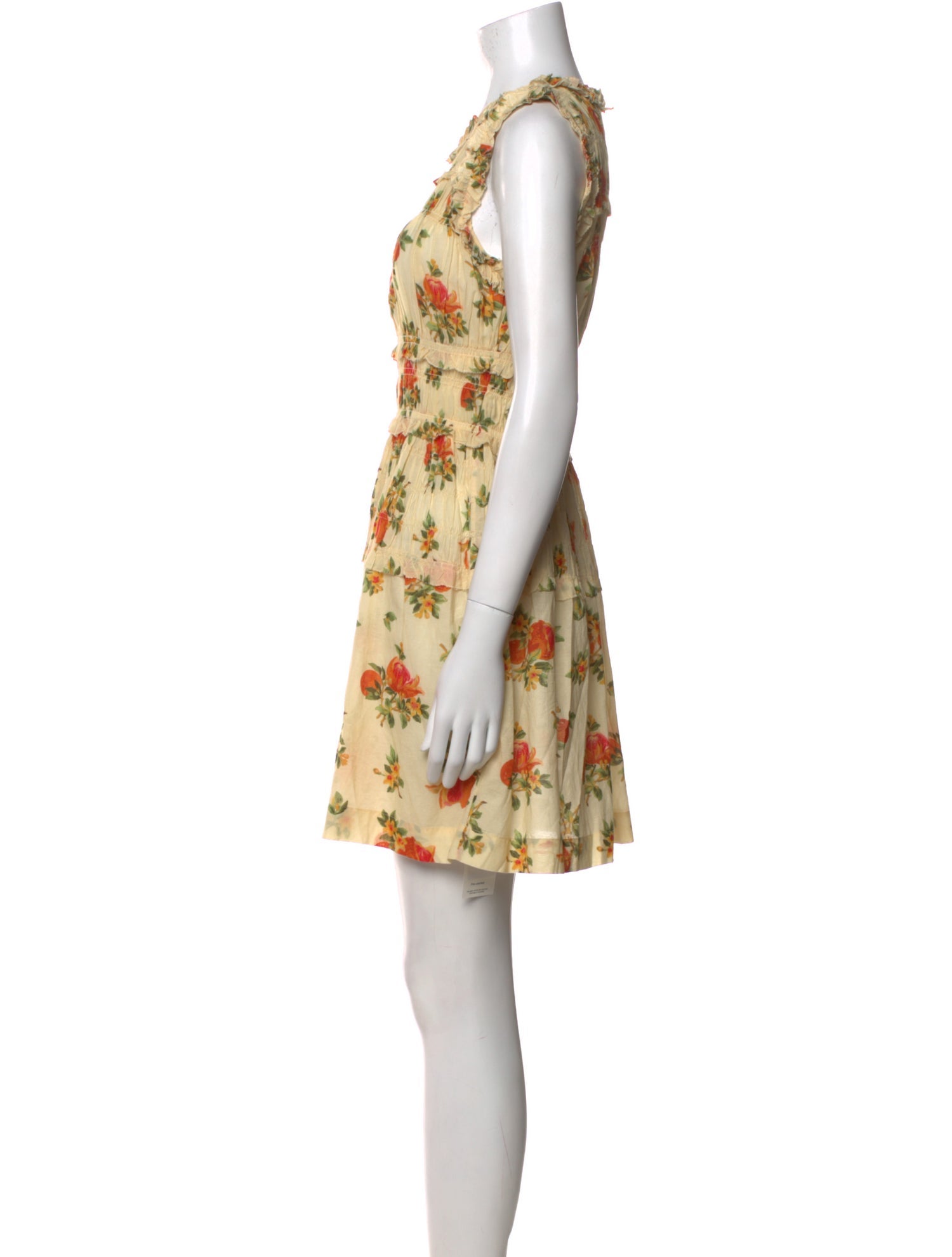 DÔEN Floral Print Mini Dress w/ Tags