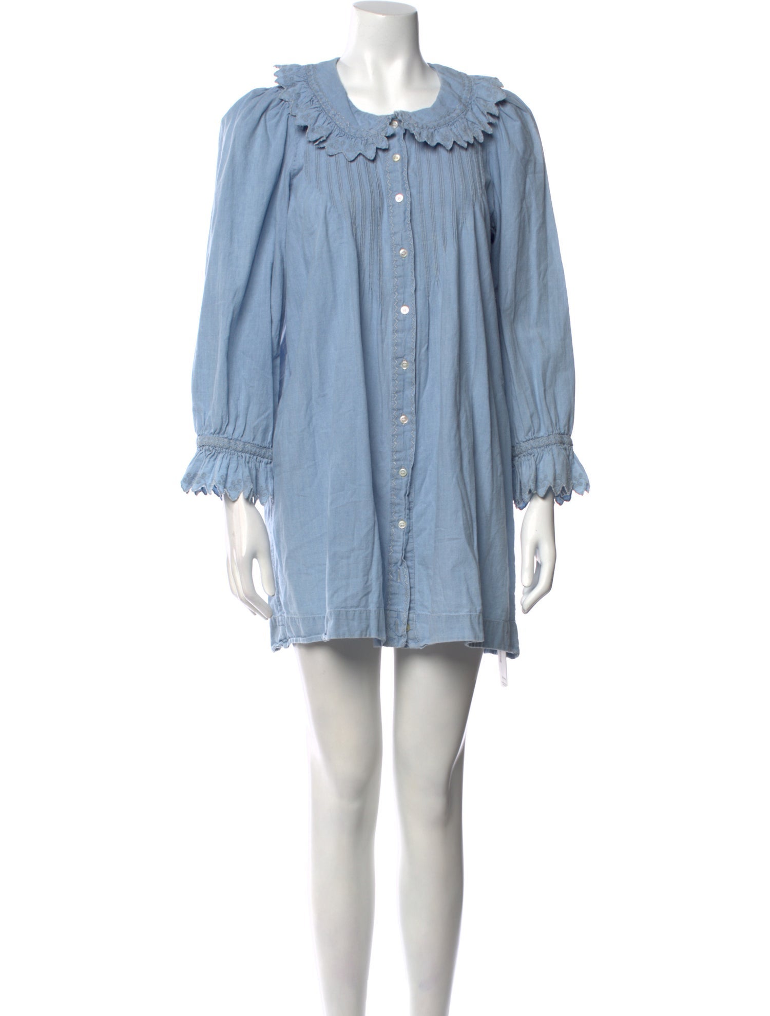 DÔEN Crew Neck Mini Dress