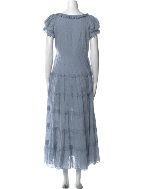 DÔEN Square Neckline Long Dress