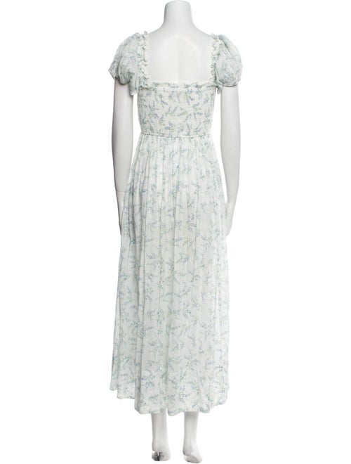 DÔEN Floral Print Long Dress