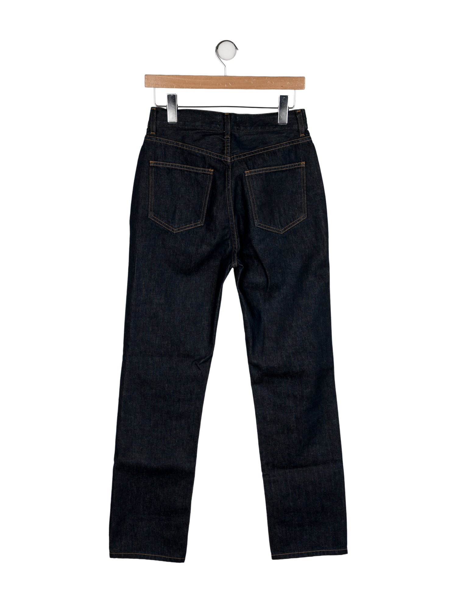 DÔEN High-Rise Straight Leg Jeans