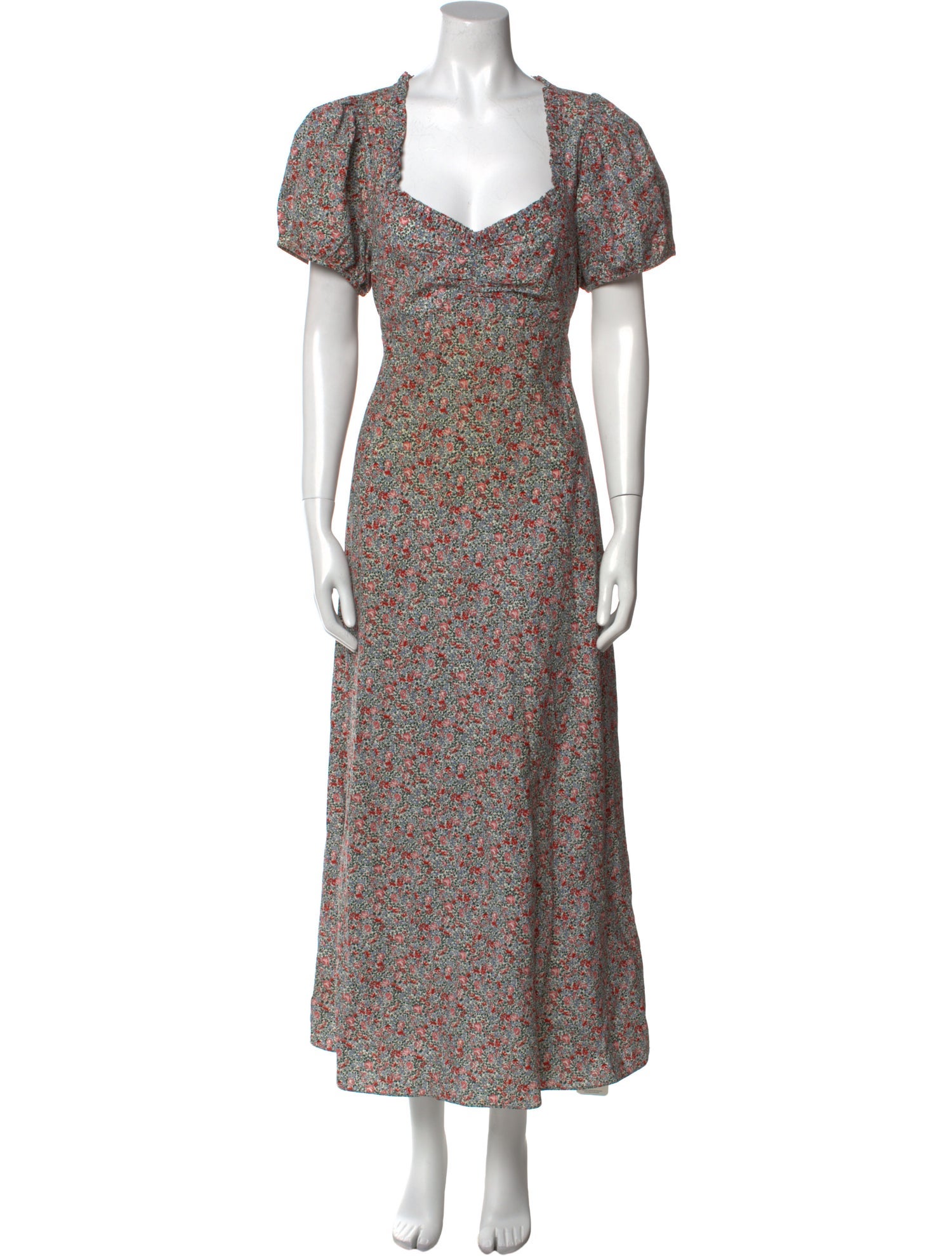 DÔEN Floral Print Long Dress