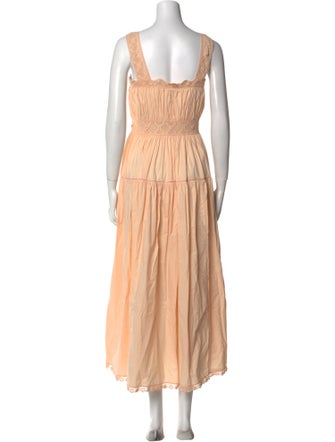 DÔEN Square Neckline Long Dress