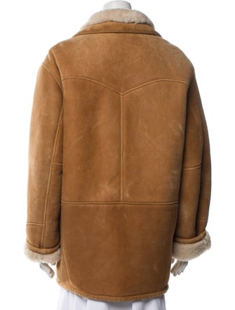 DÔEN Suede Fur Coat