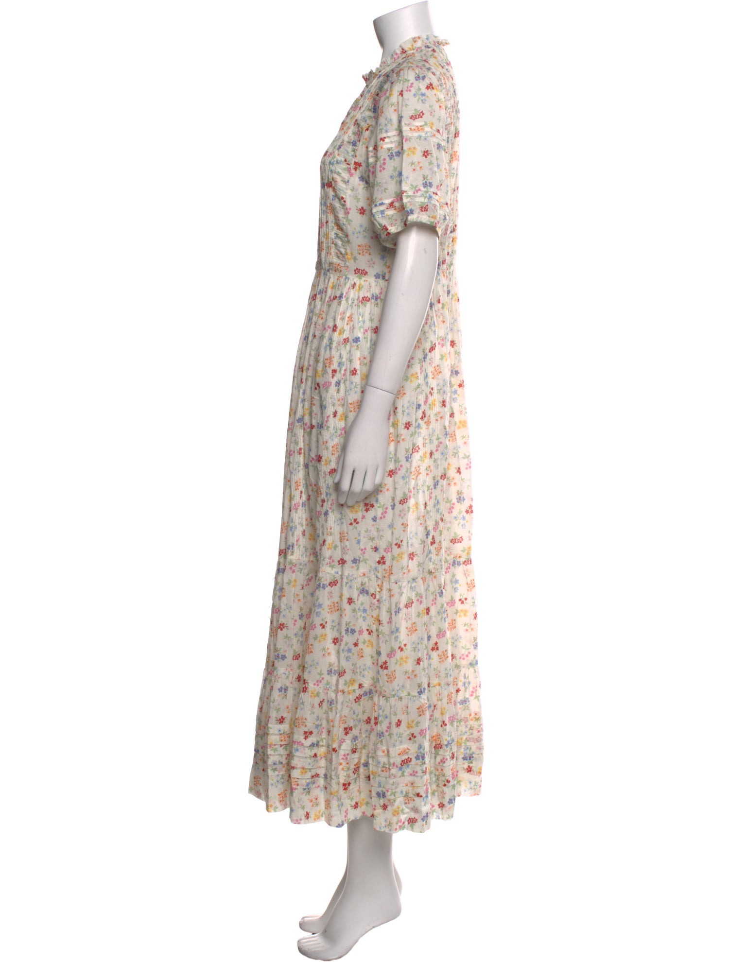 DÔEN Floral Print Long Dress w/ Tags