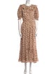 DÔEN Floral Print Long Dress