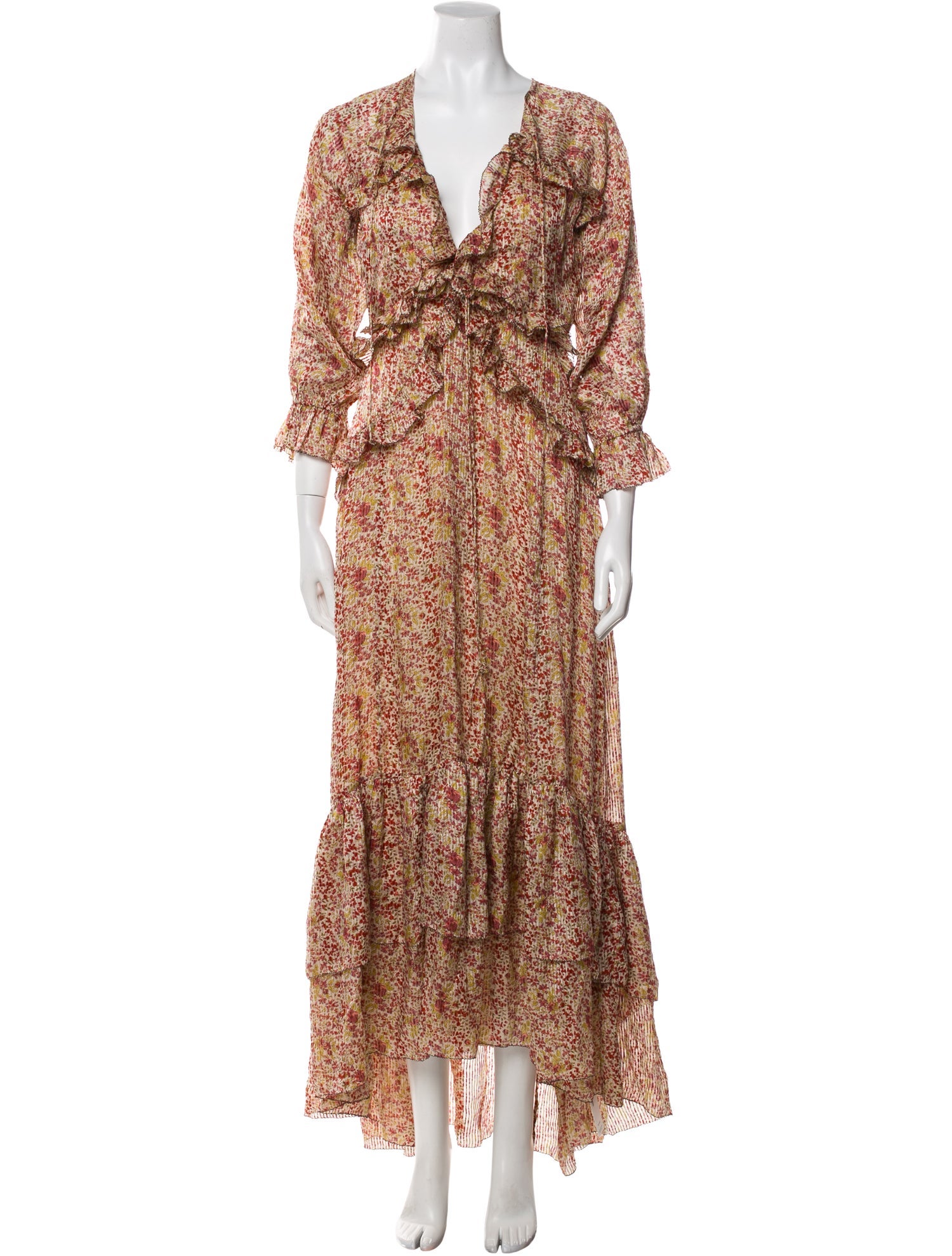 DÔEN Paisley Print Long Dress