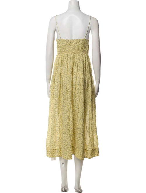 DÔEN Floral Print Long Dress