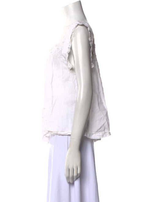 DÔEN Square Neckline Sleeveless Top