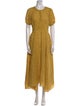 DÔEN Crew Neck Long Dress
