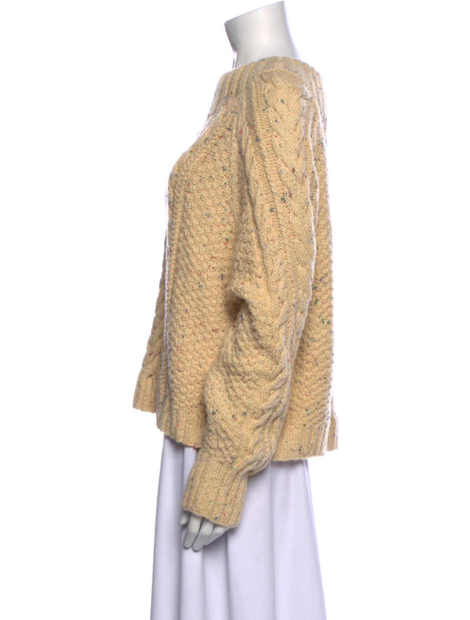 DÔEN Alpaca Bateau Neckline Sweater