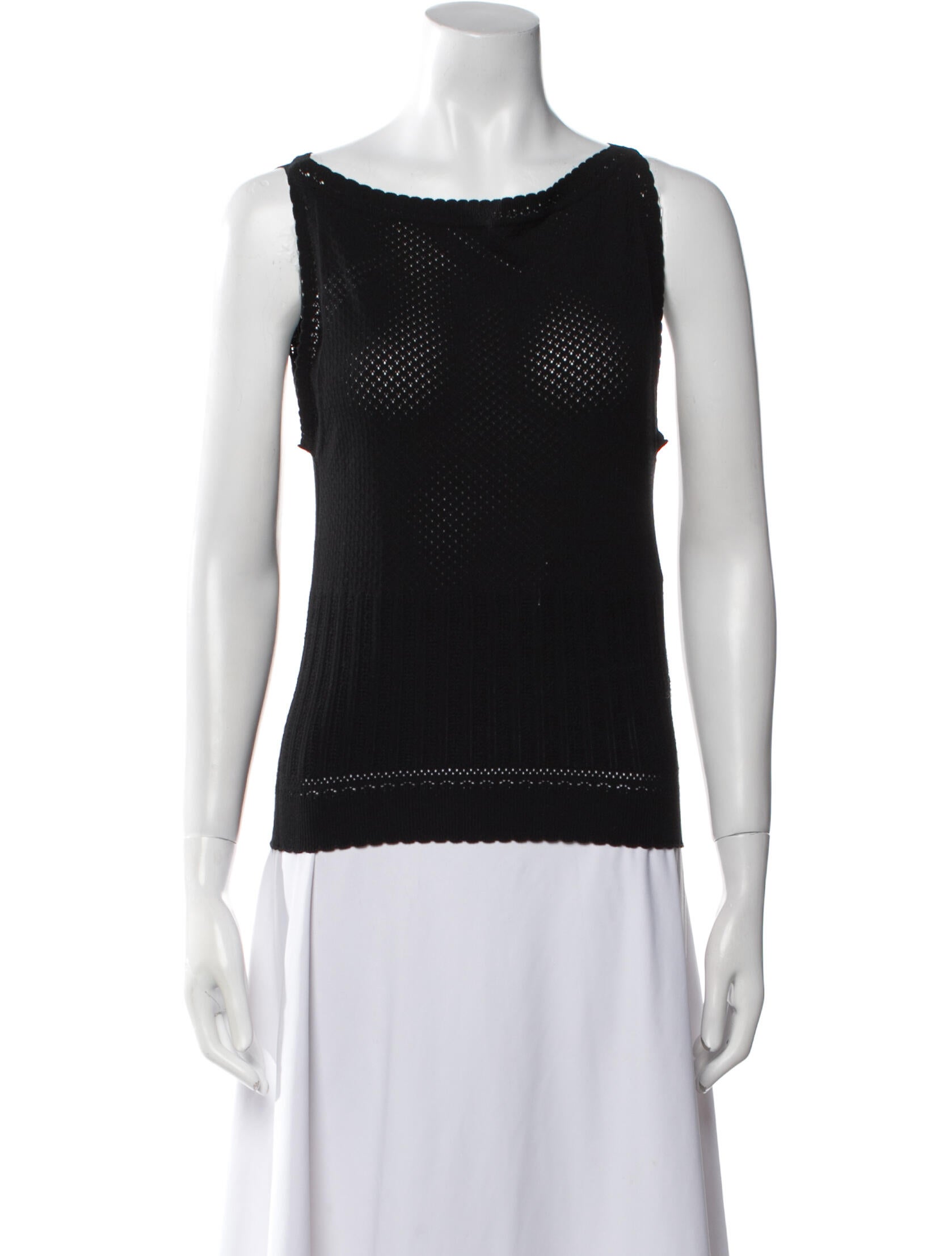 DÔEN Bateau Neckline Sleeveless Top w/ Tags