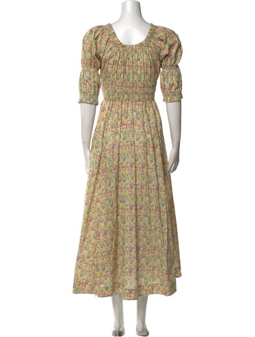 DÔEN Floral Print Long Dress