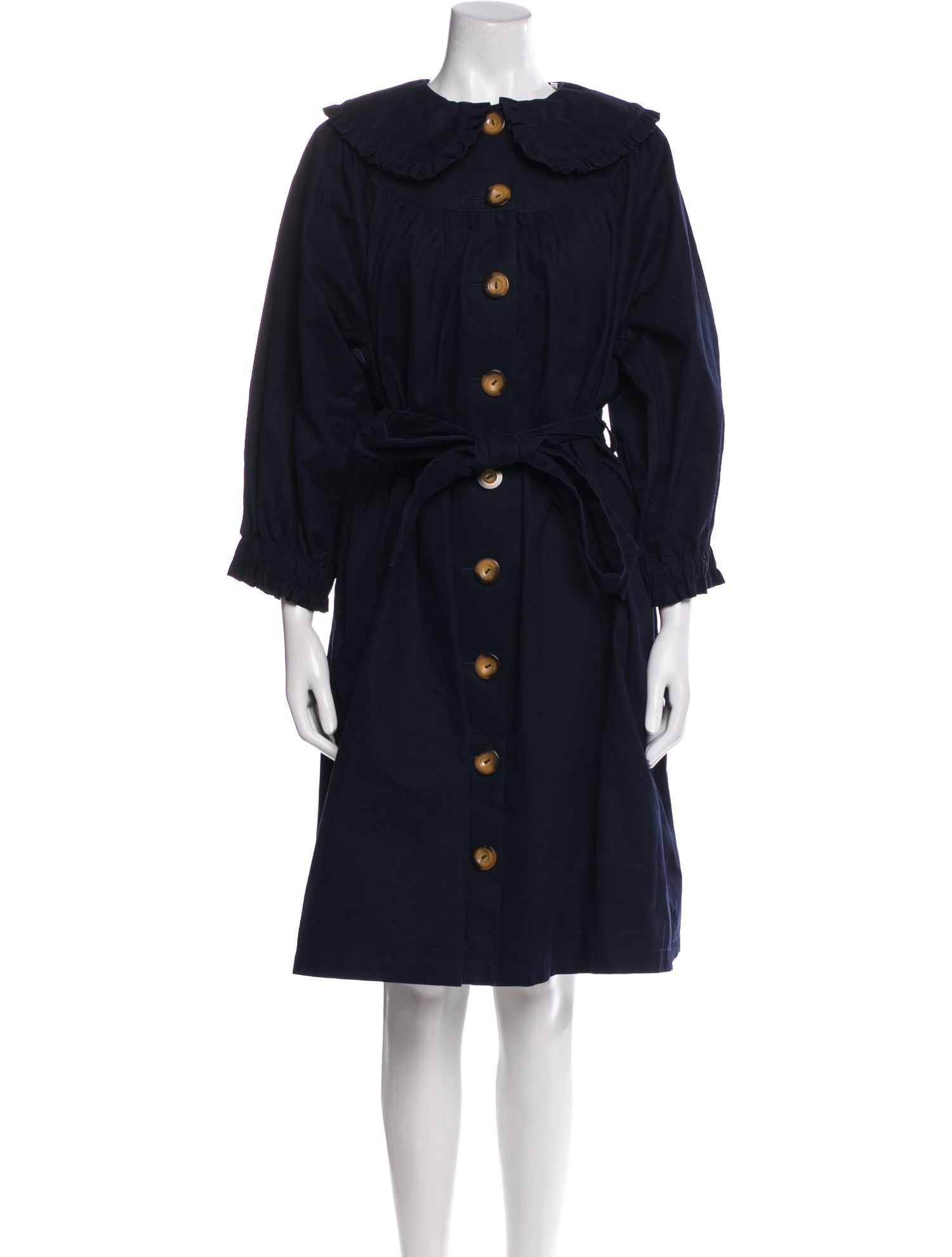 DÔEN Crew Neck Midi Length Dress