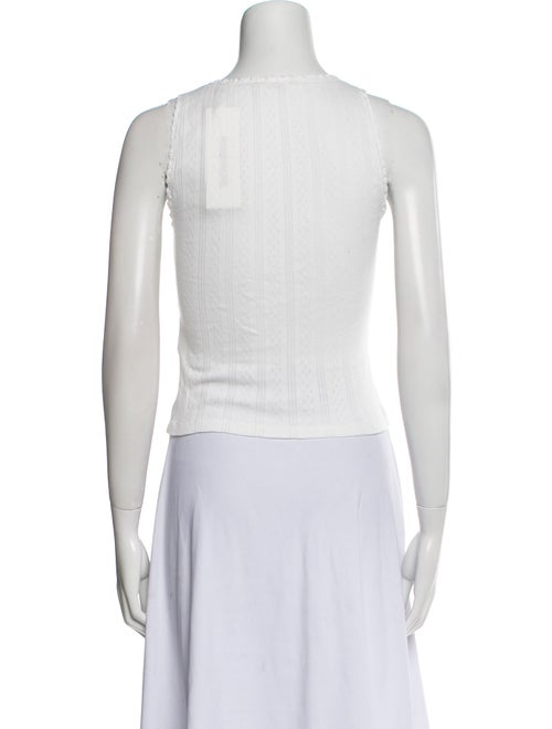 DÔEN Square Neckline Sleeveless Crop Top