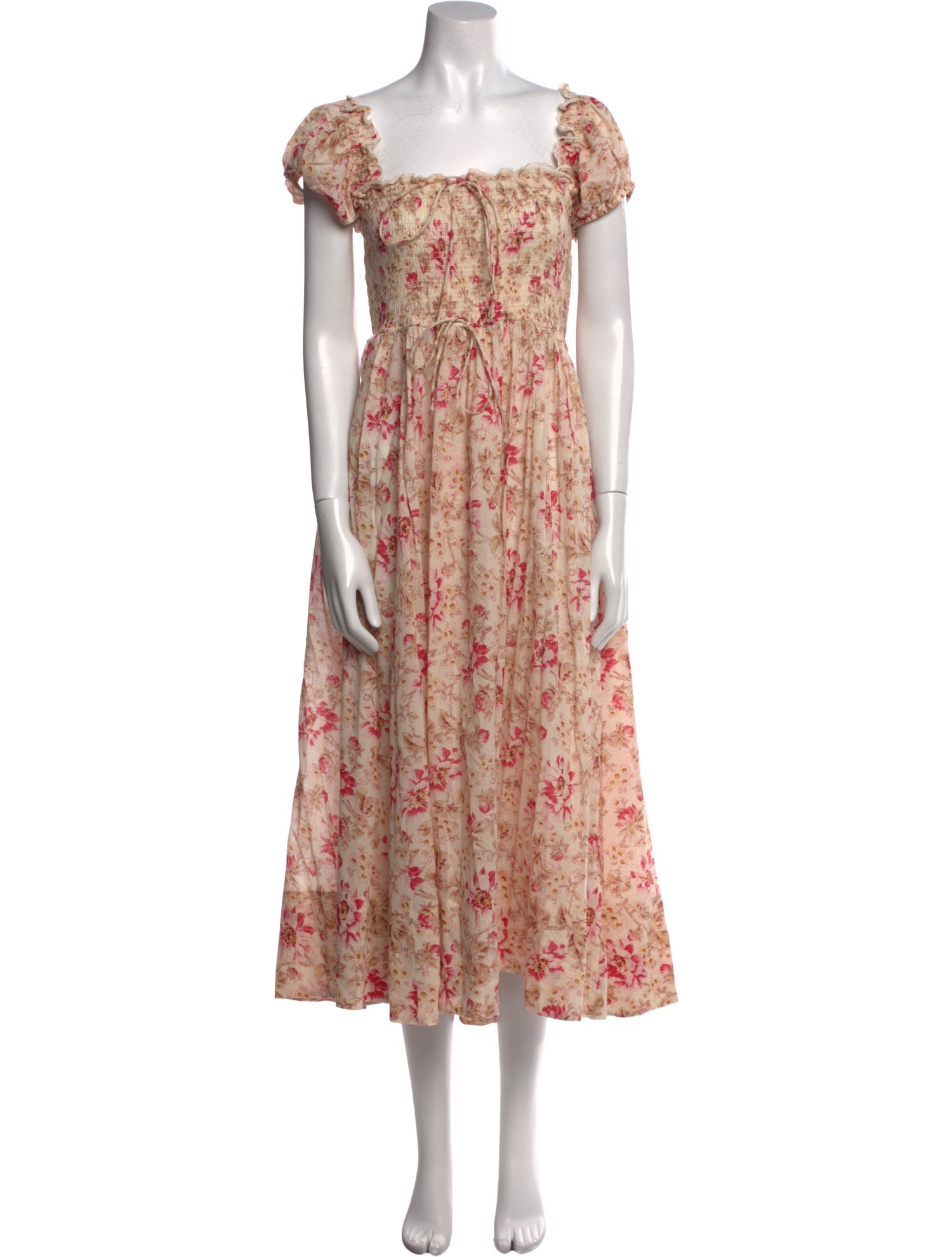 DÔEN Floral Print Long Dress