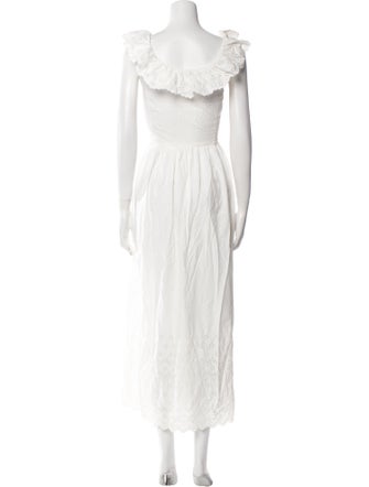 DÔEN Square Neckline Long Dress