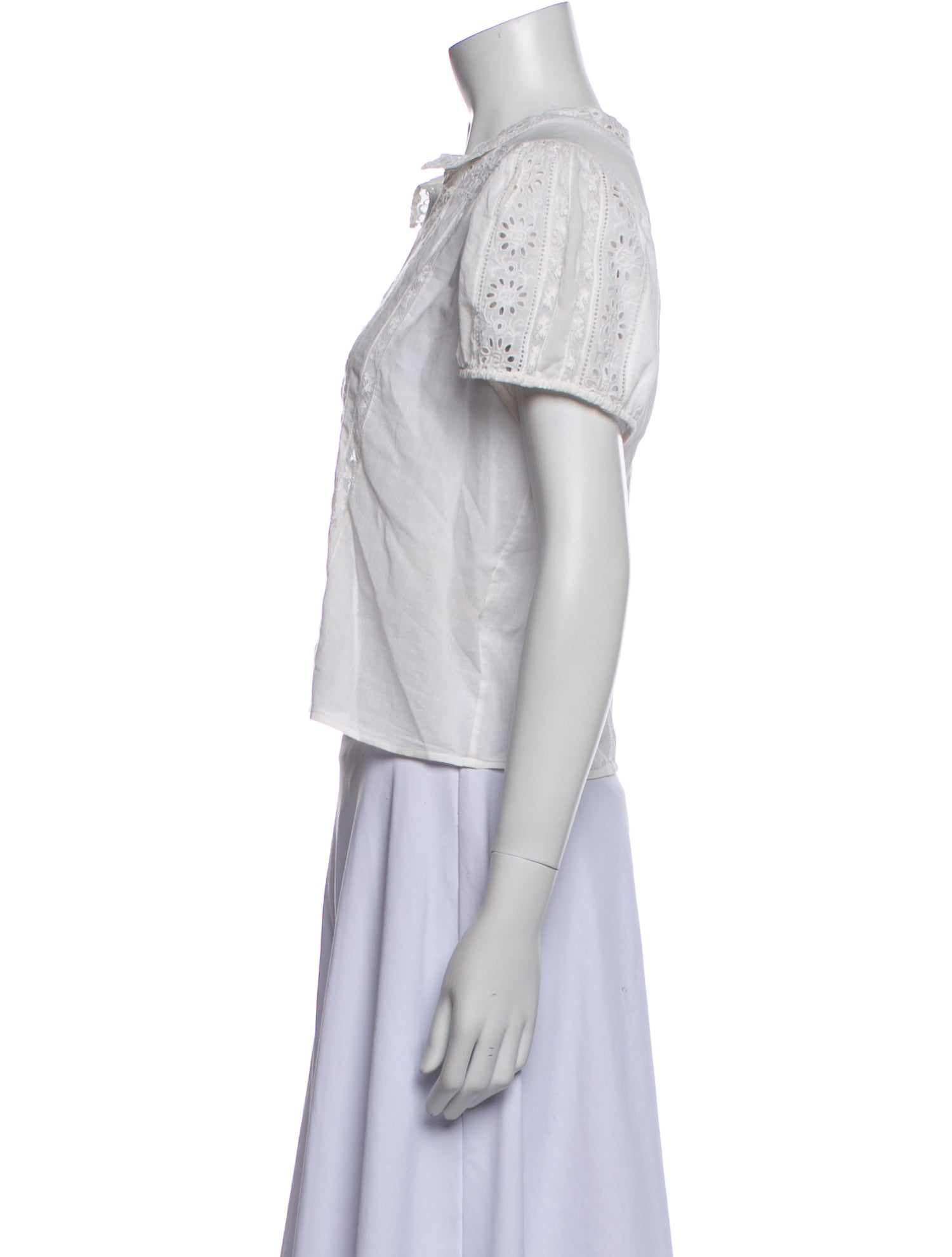 DÔEN Short Sleeve Crop Top