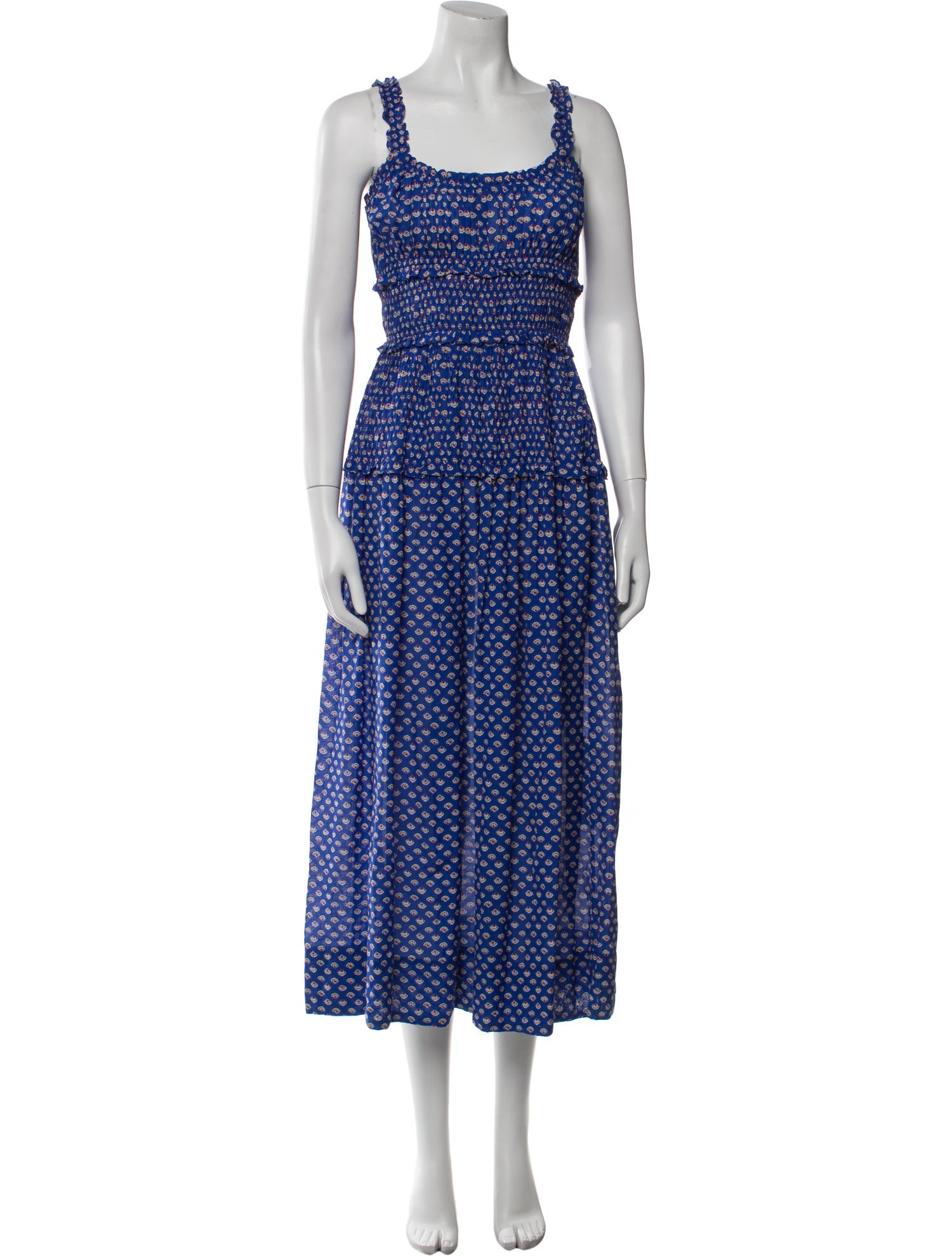 DÔEN Printed Long Dress