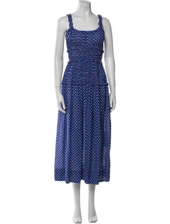 DÔEN Printed Long Dress