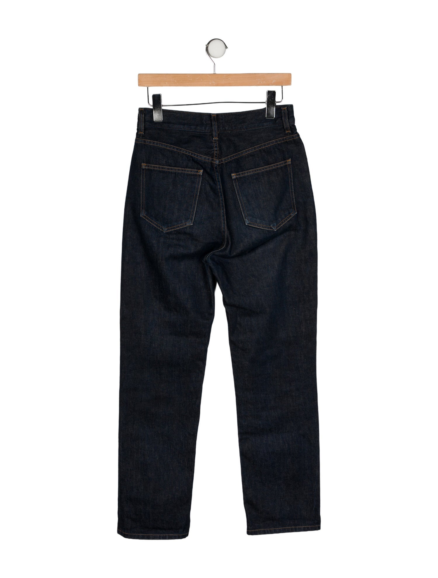 DÔEN High-Rise Straight Leg Jeans