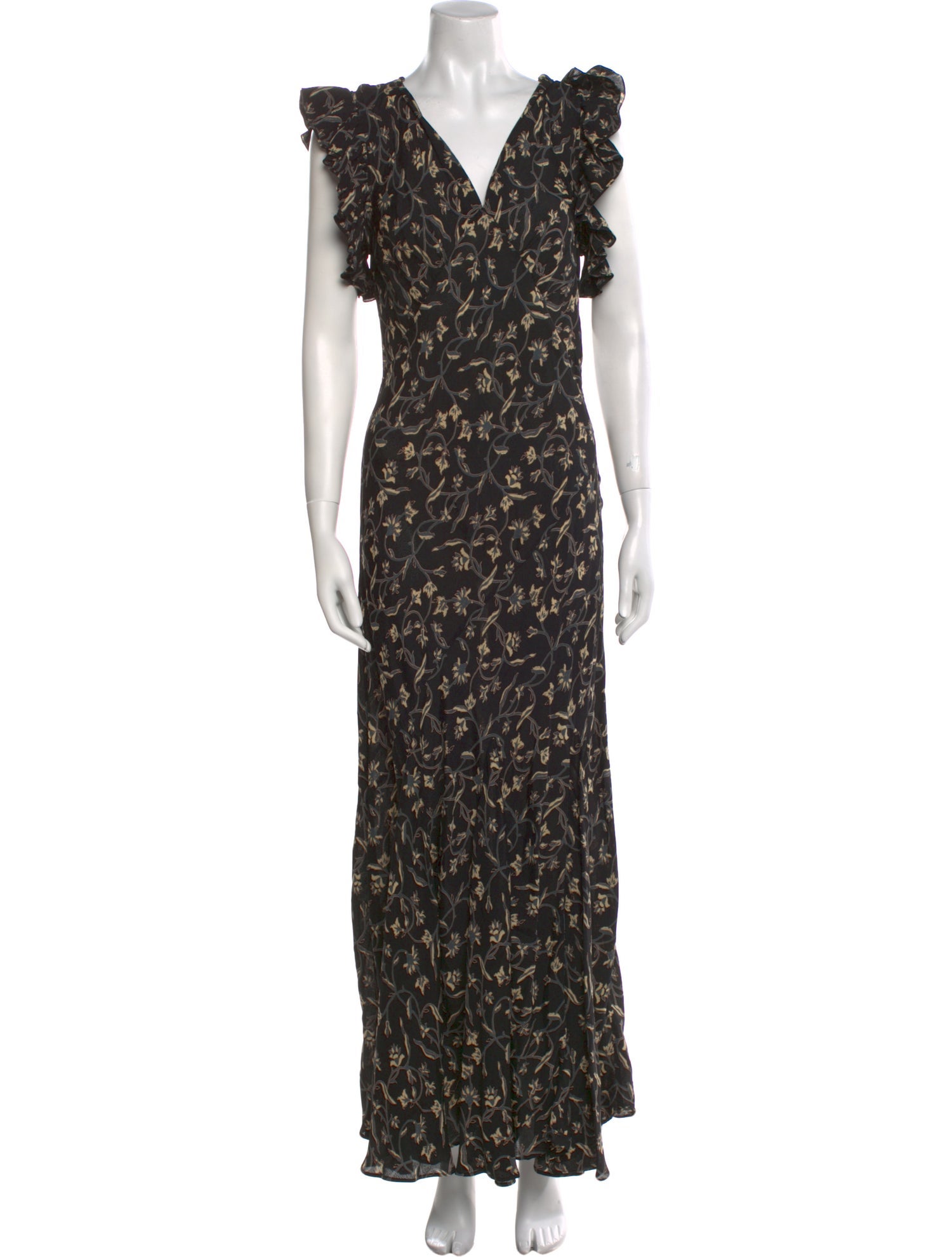 DÔEN Floral Print Long Dress