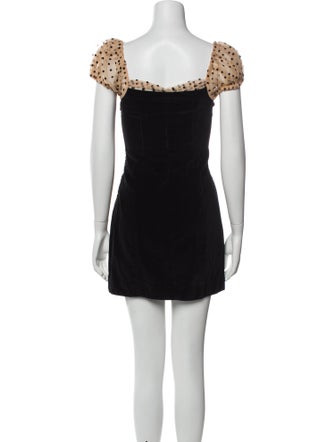 DÔEN Square Neckline Mini Dress