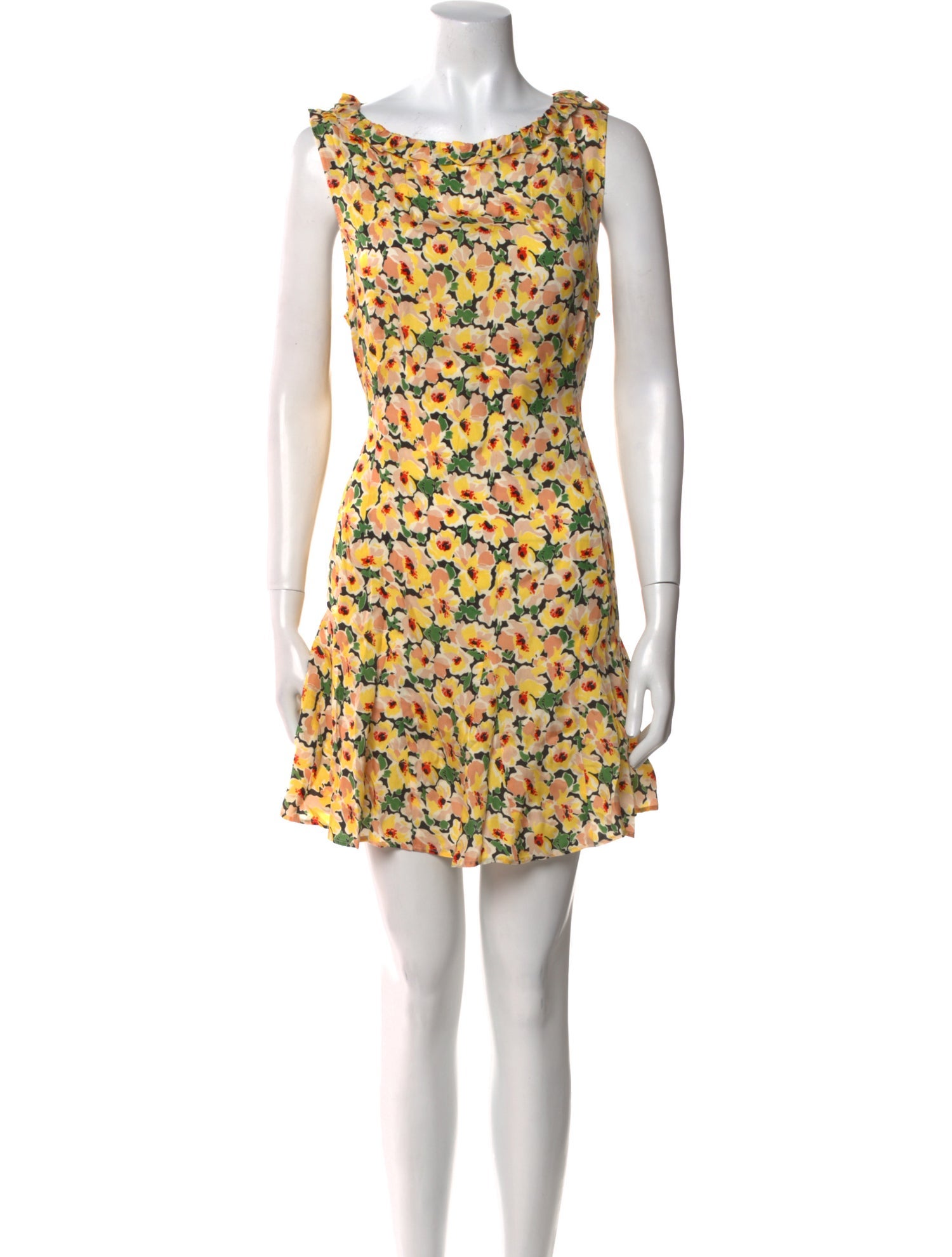 DÔEN Floral Print Mini Dress w/ Tags