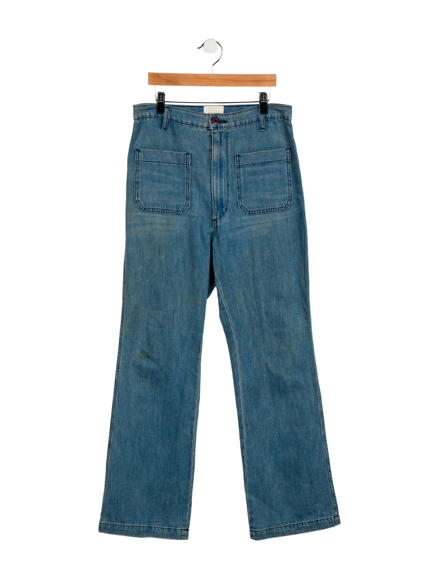 DÔEN High-Rise Wide Leg Jeans