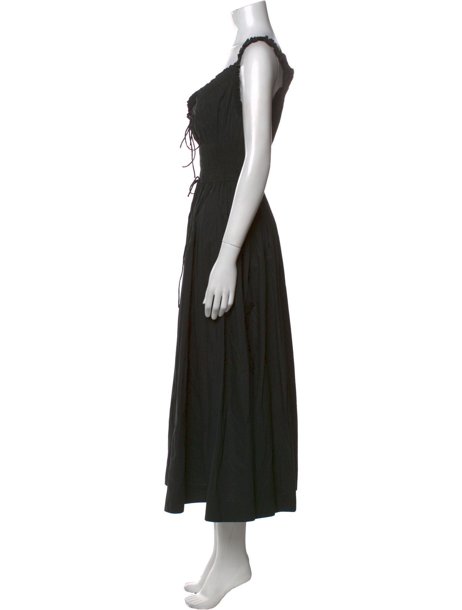 DÔEN V-Neck Long Dress