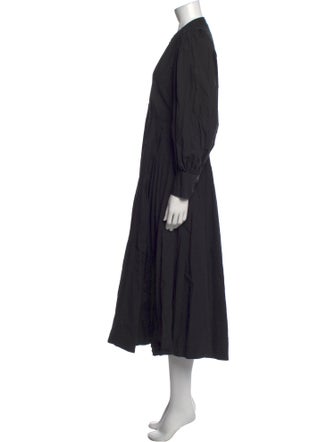 DÔEN Crew Neck Long Dress