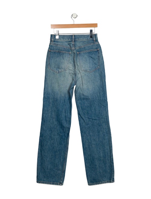 DÔEN High-Rise Straight Leg Jeans