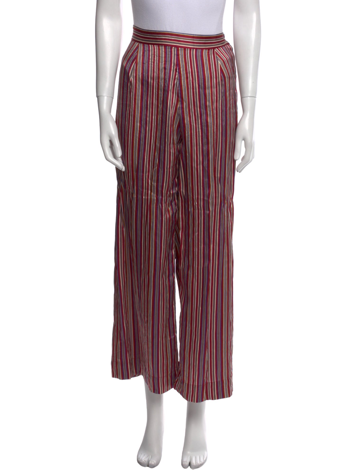 DÔEN Striped Wide Leg Pants