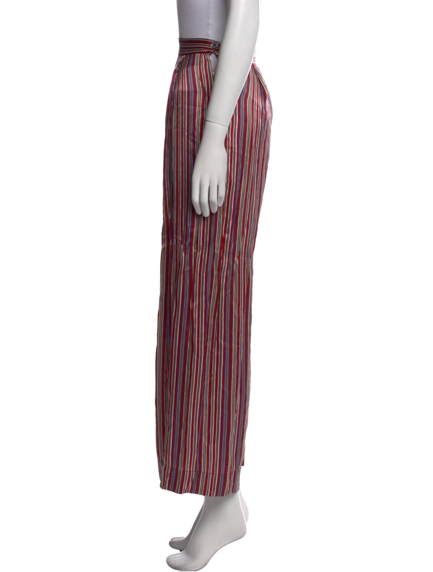 DÔEN Striped Wide Leg Pants