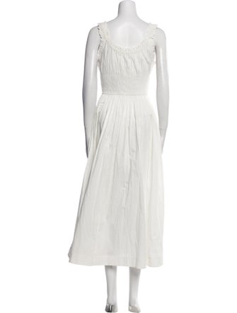 DÔEN V-Neck Long Dress