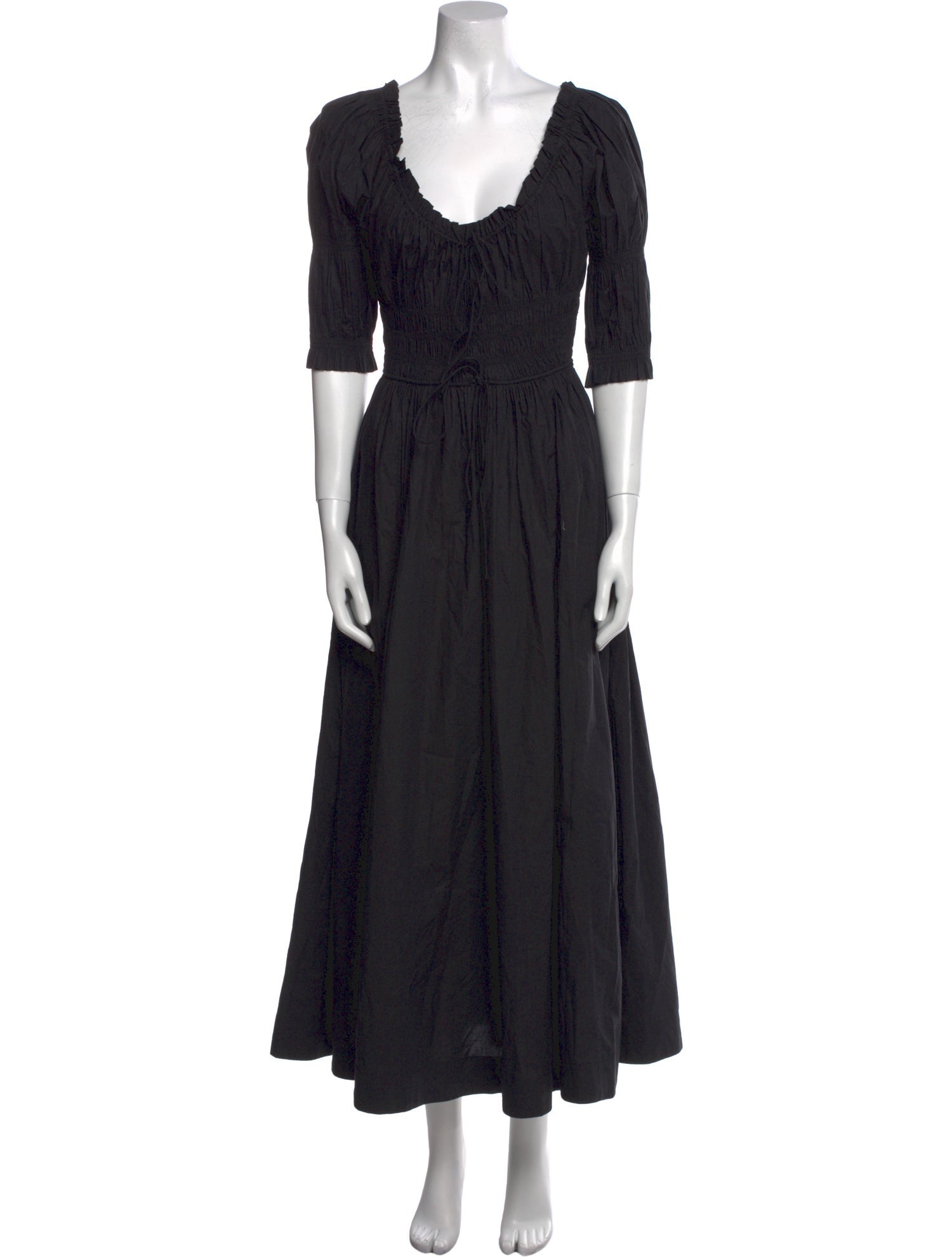 DÔEN Square Neckline Long Dress